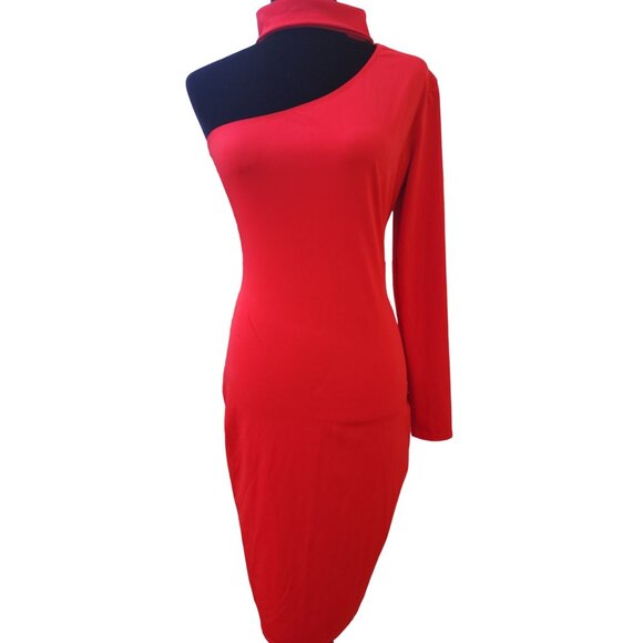 Luxury Designer Runway Evening Cocktail Party Prom Glamour Sexy Gown Dress - Picture 3 of 16